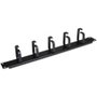 Aisens Organizador de Cables Metálico 19 pulgadas 1U Negro A141-0309